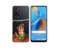 Funda Silicona Transparente para Oppo A76 / A96 diseño Suricata Dibujos