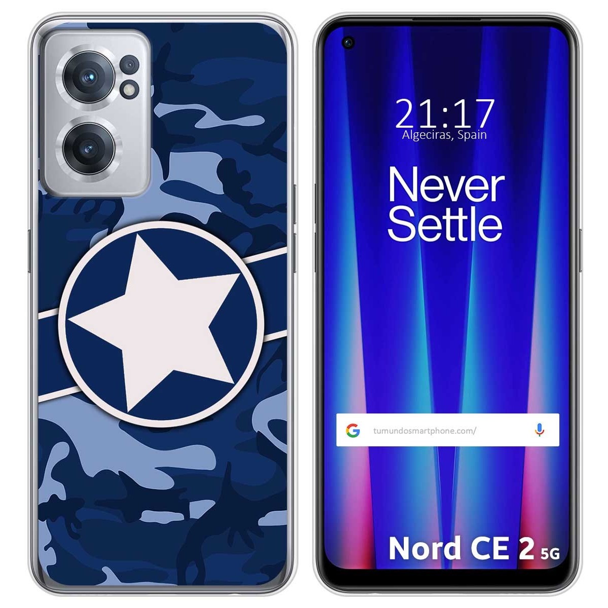 Funda Silicona para Oneplus Nord CE 2 5G diseño Camuflaje 03 Dibujos