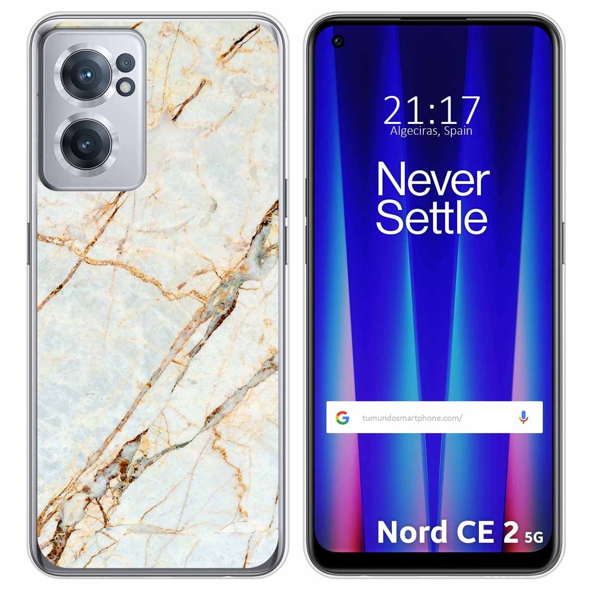 Funda Silicona para Oneplus Nord CE 2 5G diseño Mármol 13 Dibujos