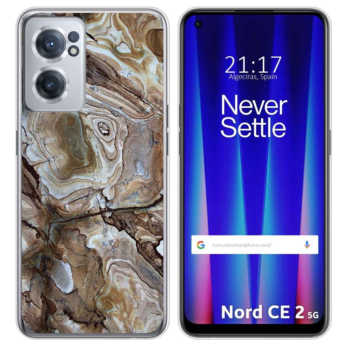 Funda Silicona para Oneplus Nord CE 2 5G diseño Mármol 14 Dibujos