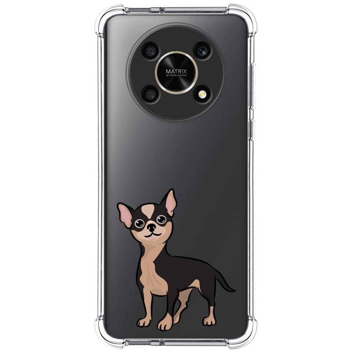 Funda Silicona Antigolpes para Honor Magic 4 Lite diseño Perros 05 Dibujos