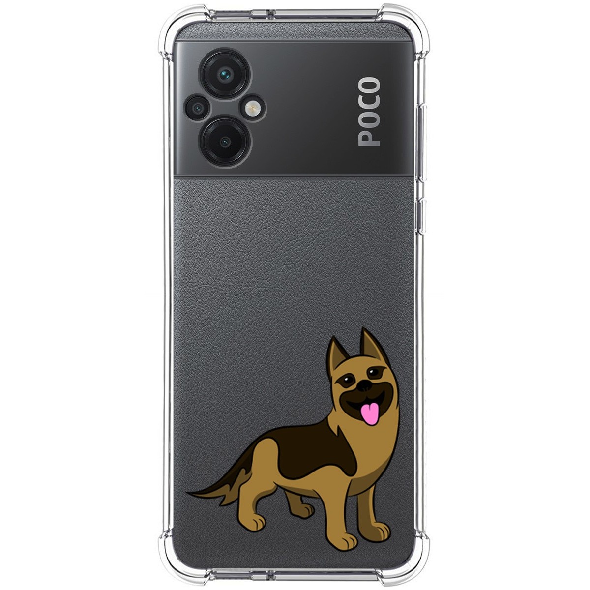 Funda Silicona Antigolpes para Xiaomi POCO M5 diseño Perros 03 Dibujos