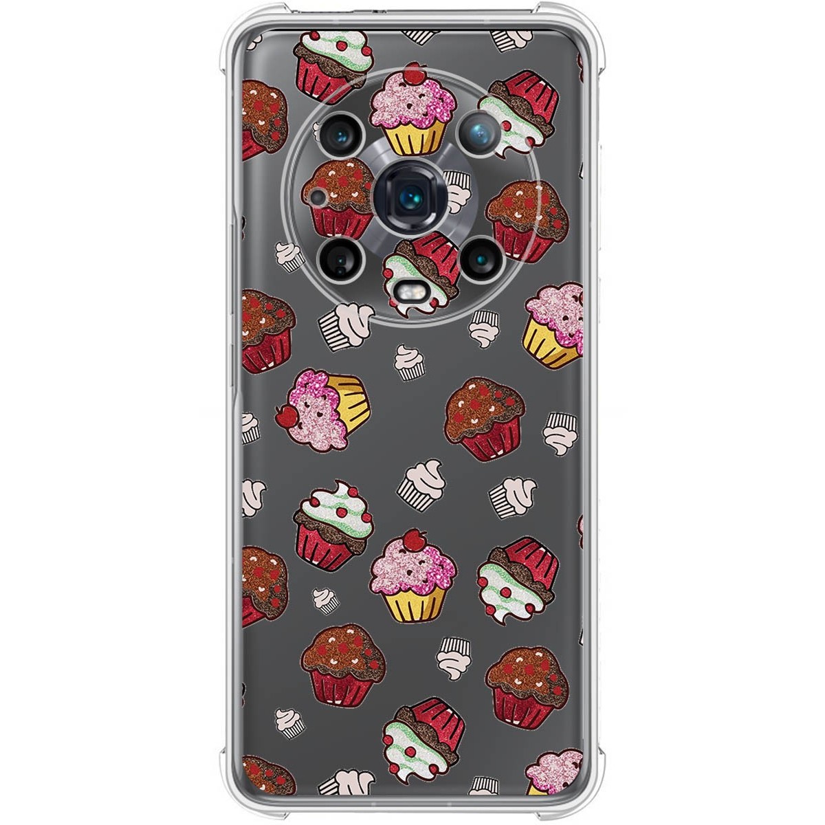 Huawei Honor Magic 5 Pro 5G Funda Gel Tpu Silicona transparente dibujo  Vaca