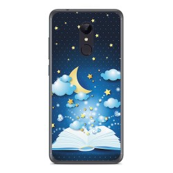 Funda Gel Tpu para Xiaomi Redmi 5 Diseño Libro Cuentos Dibujos