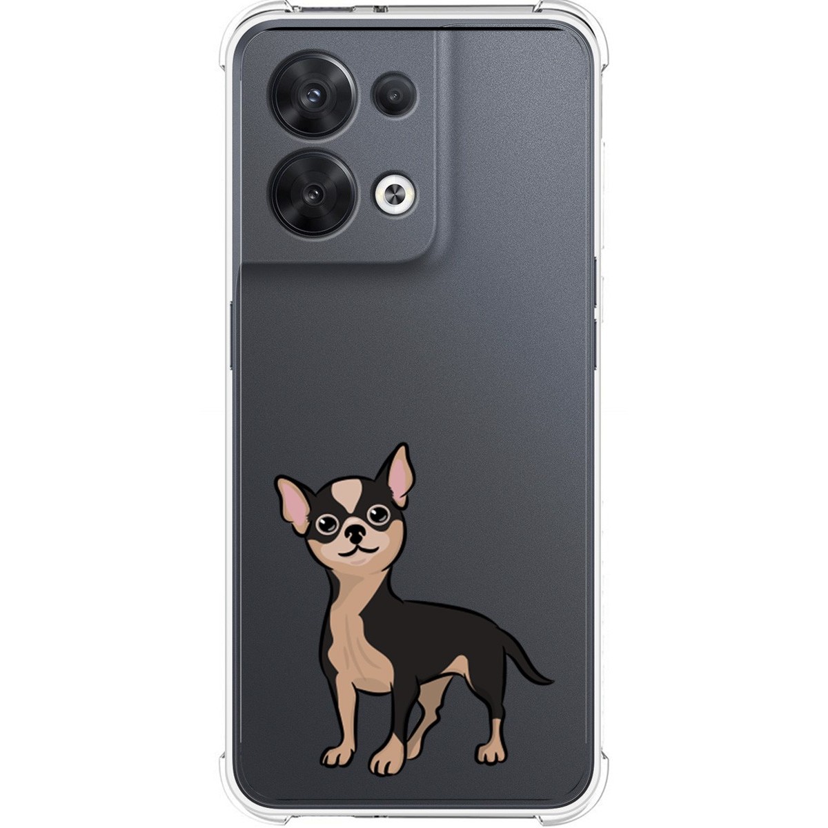 Funda Silicona Antigolpes para Oppo Reno 8 5G diseño Perros 05 Dibujos