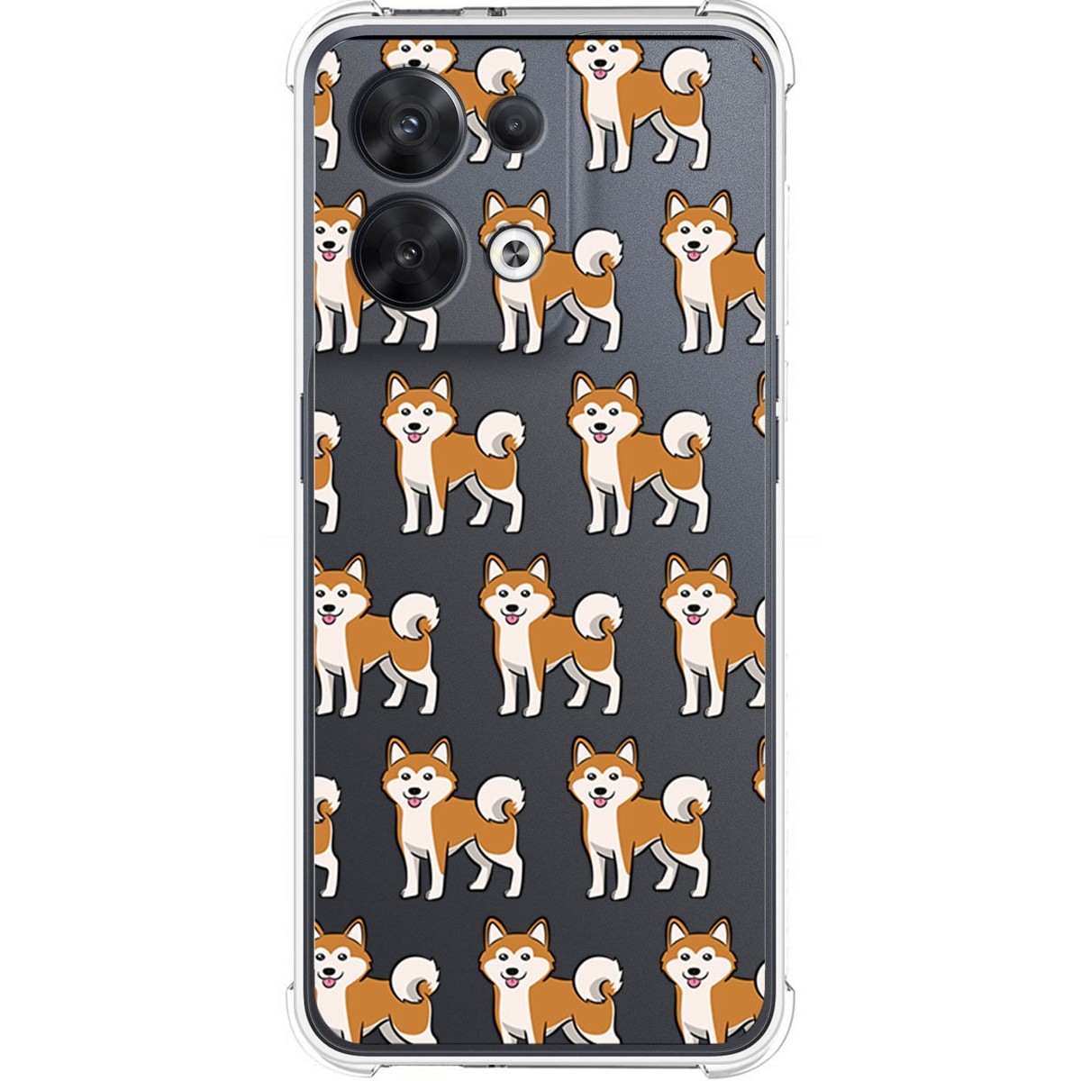 Funda Silicona Antigolpes para Oppo Reno 8 5G diseño Perros 08 Dibujos