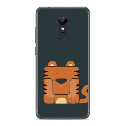 Funda Gel Tpu para Xiaomi Redmi 5 Diseño Tigre Dibujos