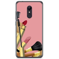 Funda Gel Tpu para Xiaomi Redmi 5 Plus Diseño Brochas Dibujos