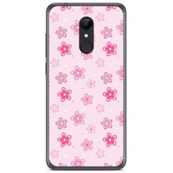 Funda Gel Tpu para Xiaomi Redmi 5 Plus Diseño Flores Dibujos