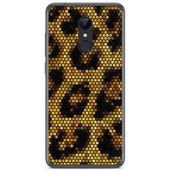 Funda Gel Tpu para Xiaomi Redmi 5 Plus Diseño Leopardo Dibujos