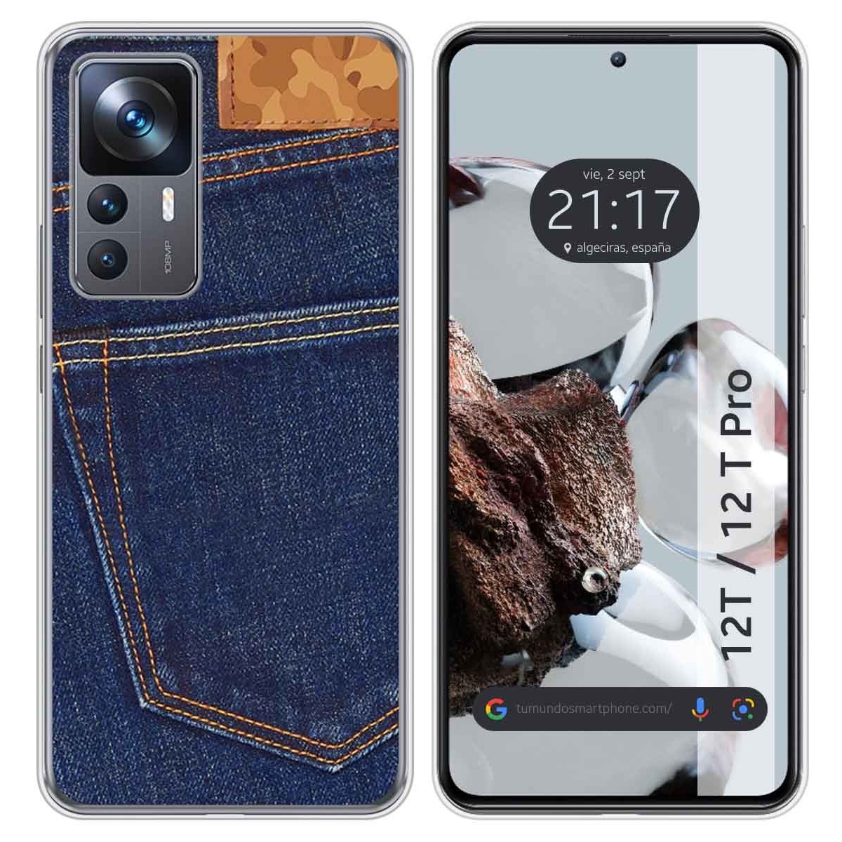 Funda Silicona para Xiaomi 12T / 12T Pro 5G diseño Vaquero Dibujos