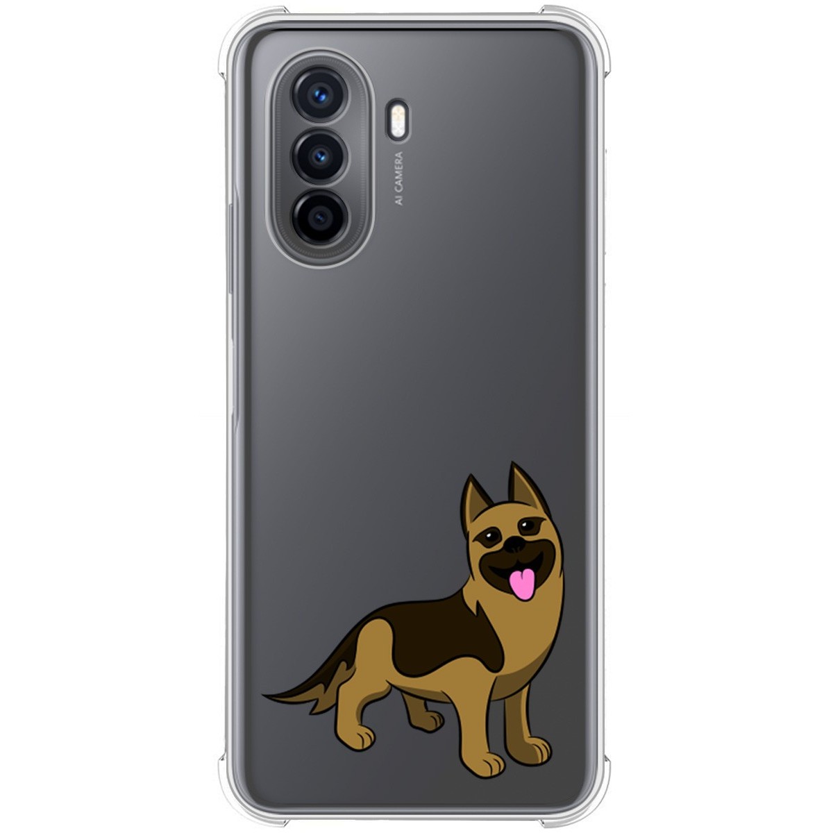 Funda Silicona Antigolpes para Huawei Nova Y70 diseño Perros 03 Dibujos