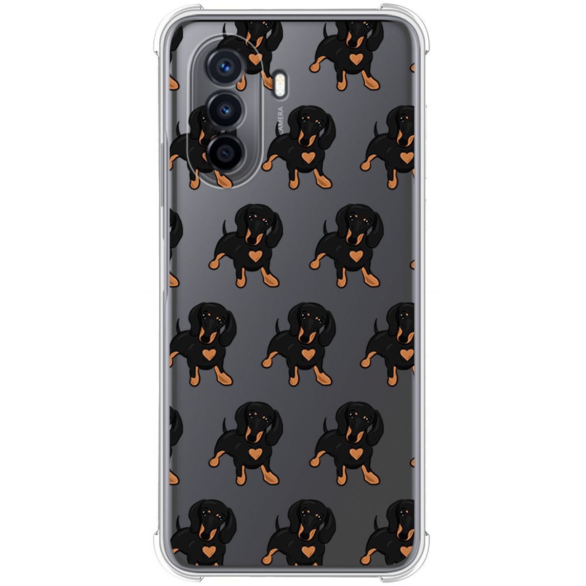 Funda Silicona Antigolpes para Huawei Nova Y70 diseño Perros 10 Dibujos