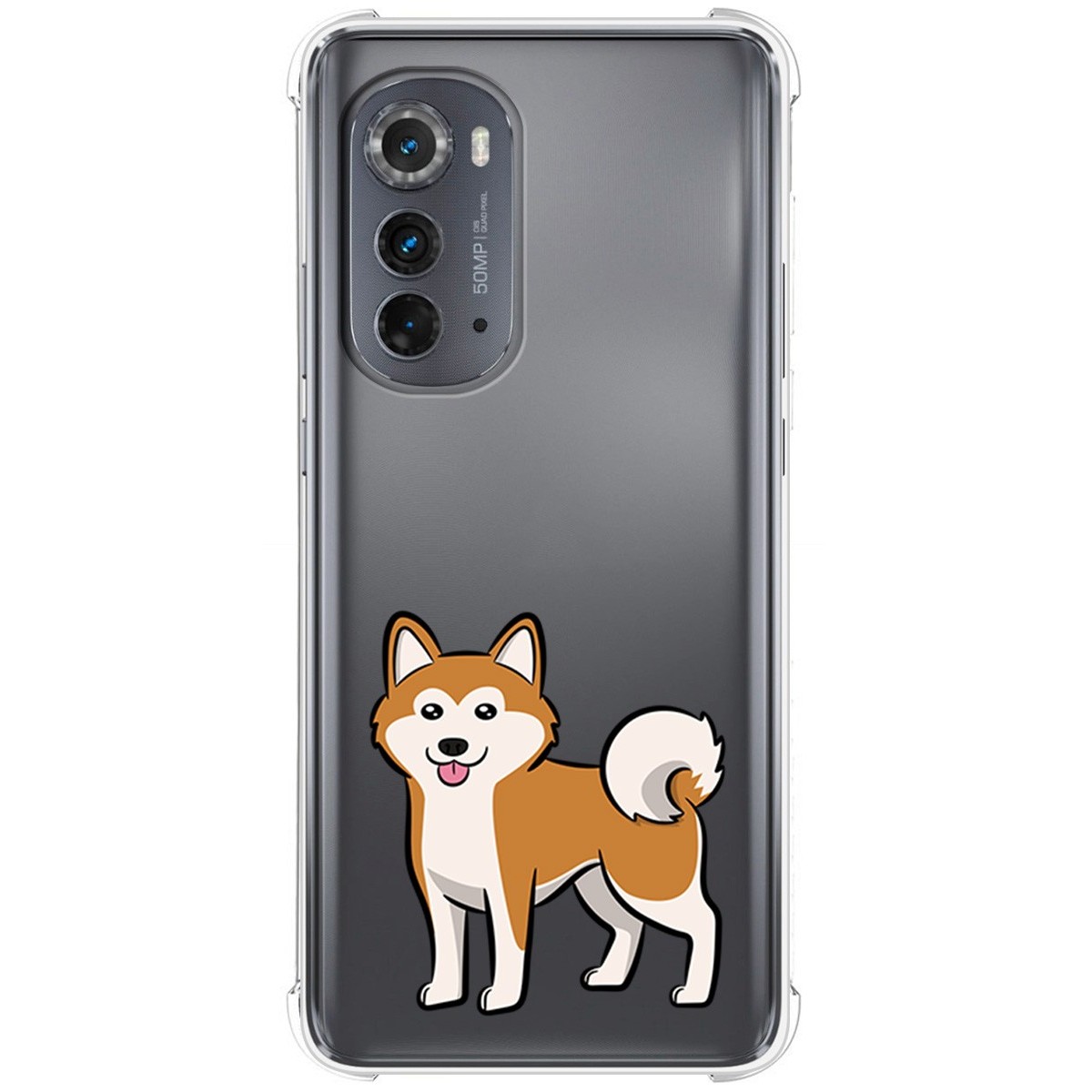 Funda Silicona Antigolpes para Motorola Moto Edge 30 5G diseño Perros 02 Dibujos