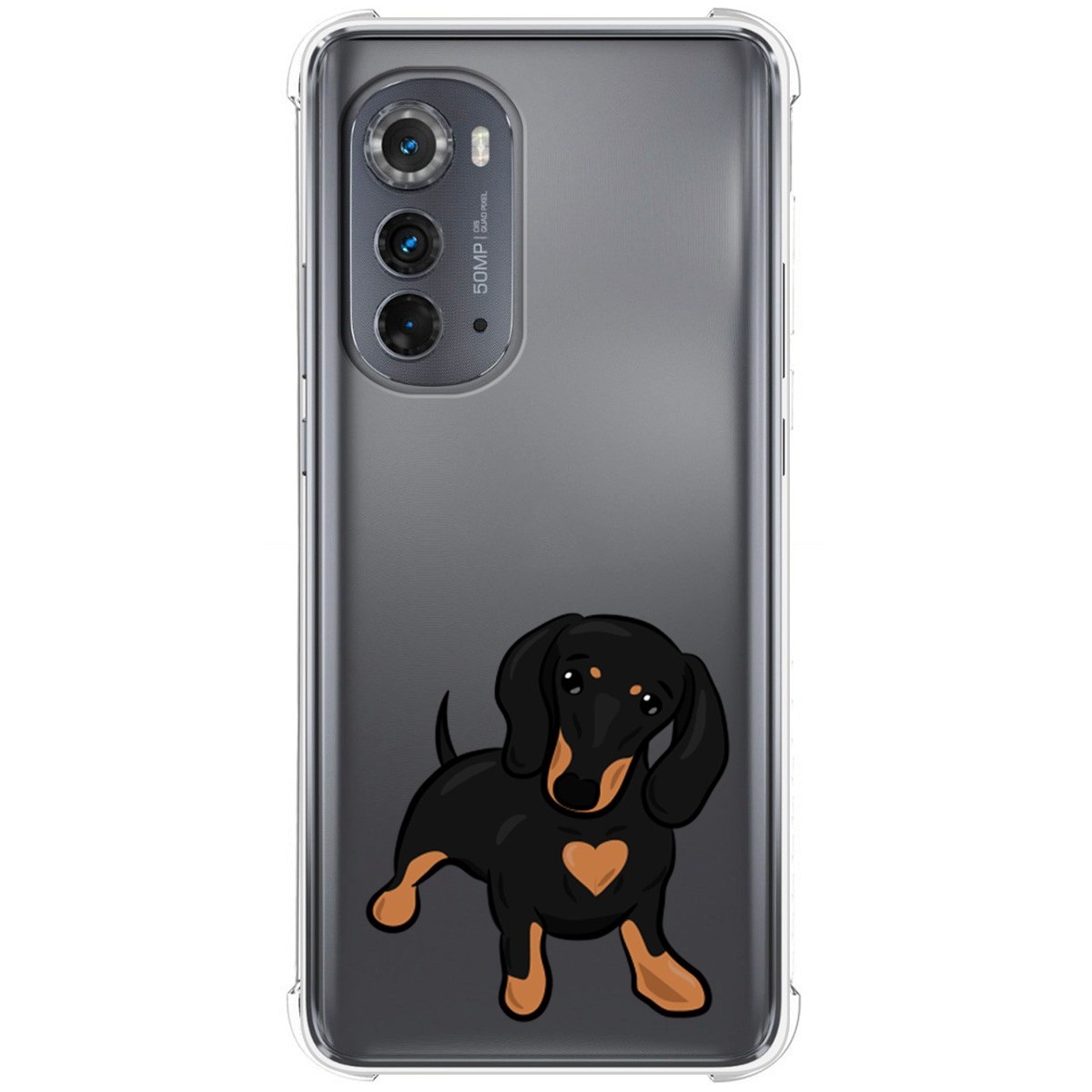 Funda Silicona Antigolpes para Motorola Moto Edge 30 5G diseño Perros 04 Dibujos