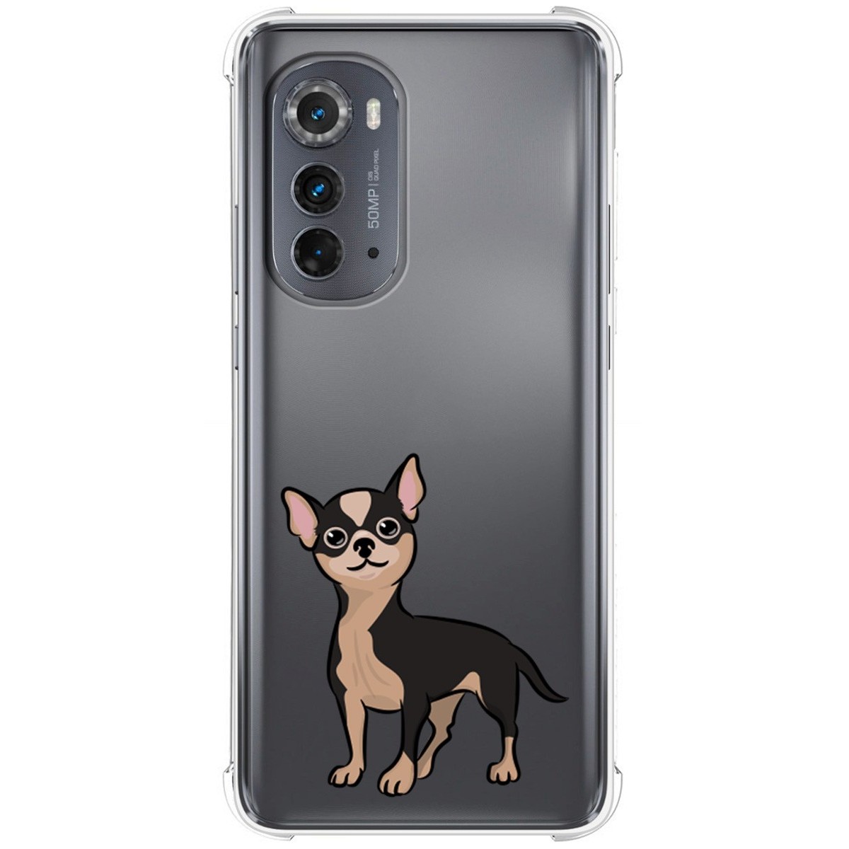 Funda Silicona Antigolpes para Motorola Moto Edge 30 5G diseño Perros 05 Dibujos