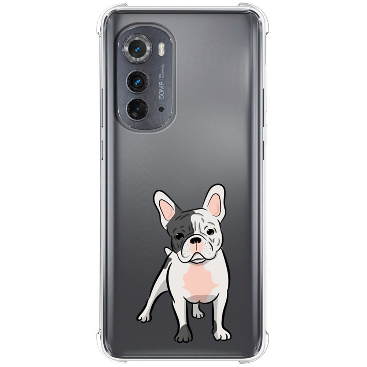 Funda Silicona Antigolpes para Motorola Moto Edge 30 5G diseño Perros 06 Dibujos