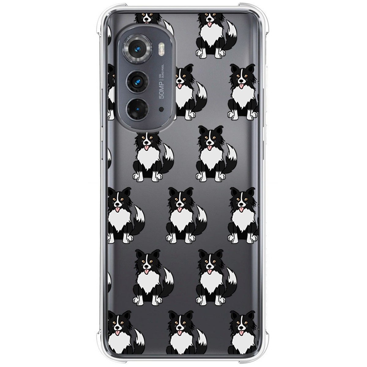 Funda Silicona Antigolpes para Motorola Moto Edge 30 5G diseño Perros 07 Dibujos