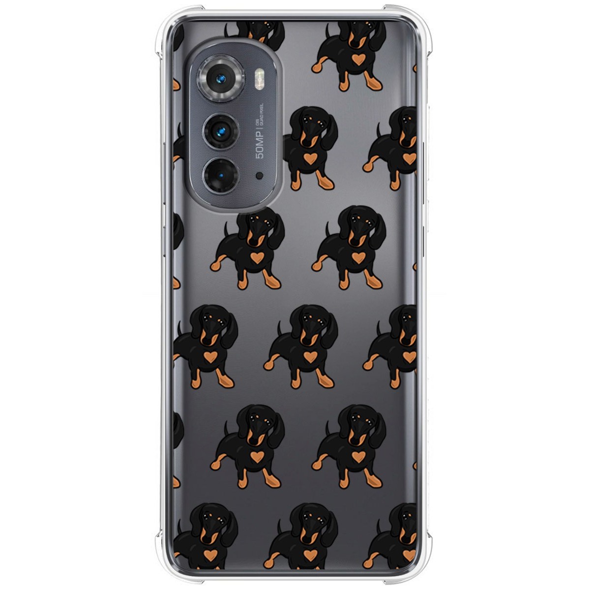 Funda Silicona Antigolpes para Motorola Moto Edge 30 5G diseño Perros 10 Dibujos