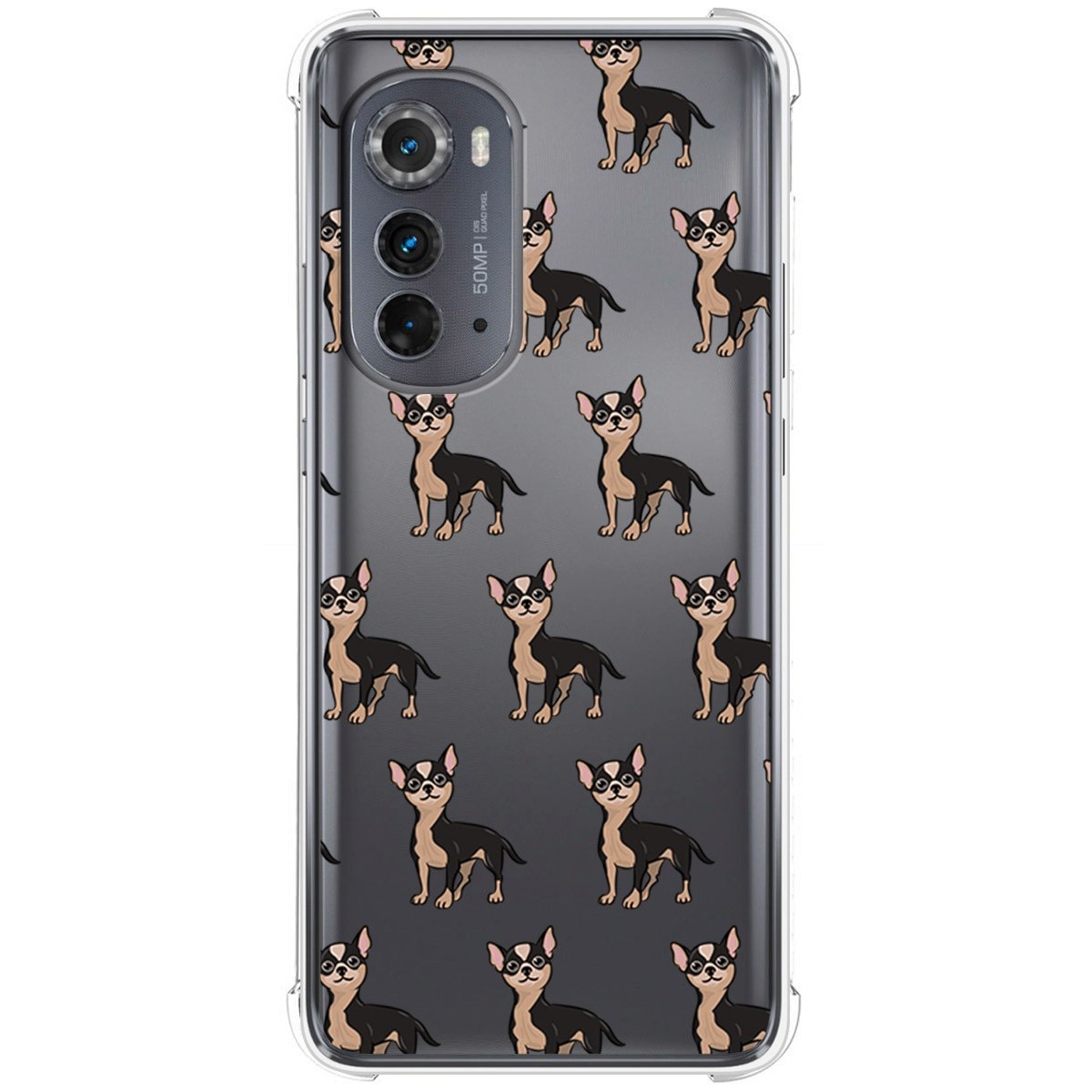 Funda Silicona Antigolpes para Motorola Moto Edge 30 5G diseño Perros 11 Dibujos