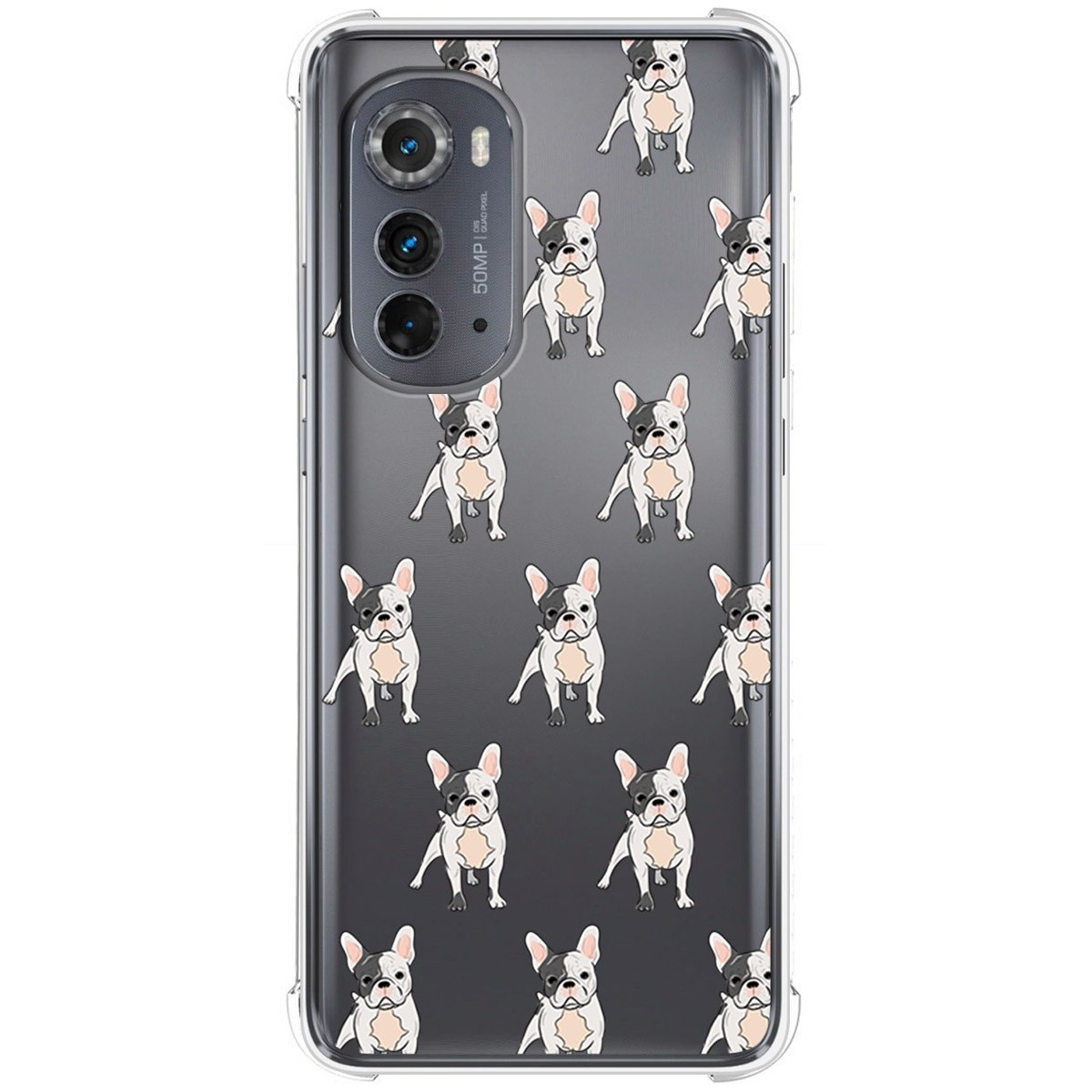 Funda Silicona Antigolpes para Motorola Moto Edge 30 5G diseño Perros 12 Dibujos