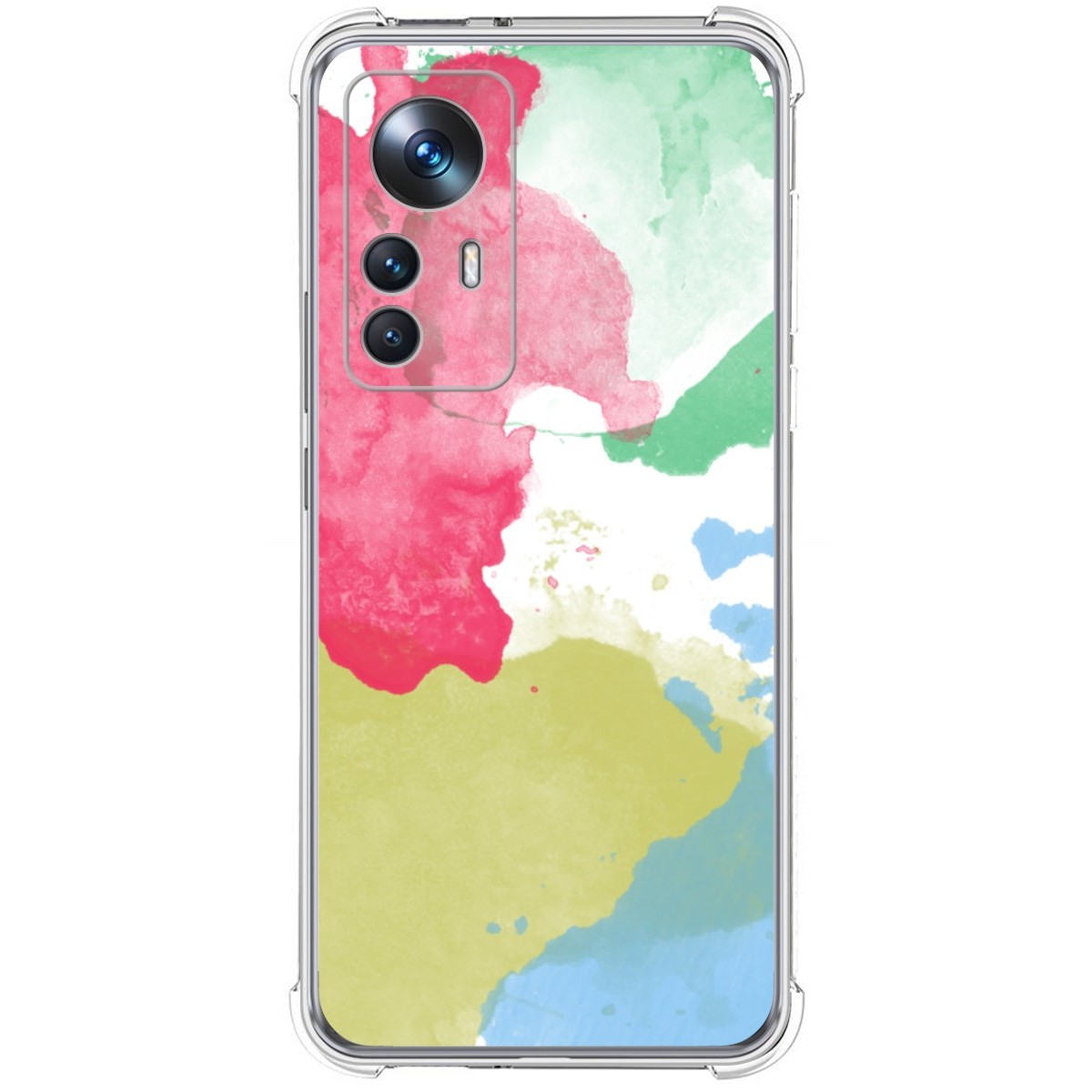 Funda Silicona Antigolpes para Xiaomi 12T / 12T Pro 5G diseño Acuarela 02 Dibujos