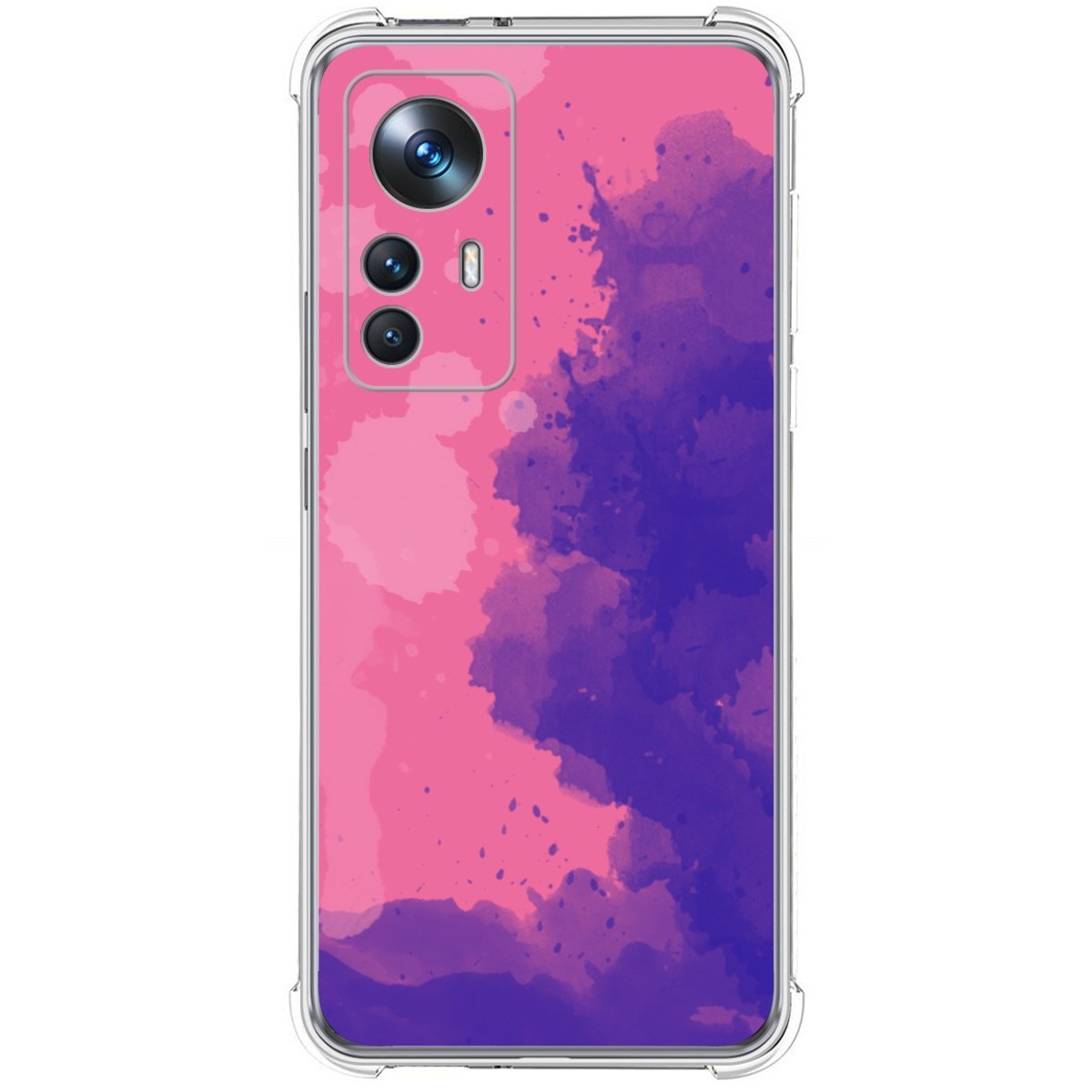 Funda Silicona Antigolpes para Xiaomi 12T / 12T Pro 5G diseño Acuarela 07 Dibujos