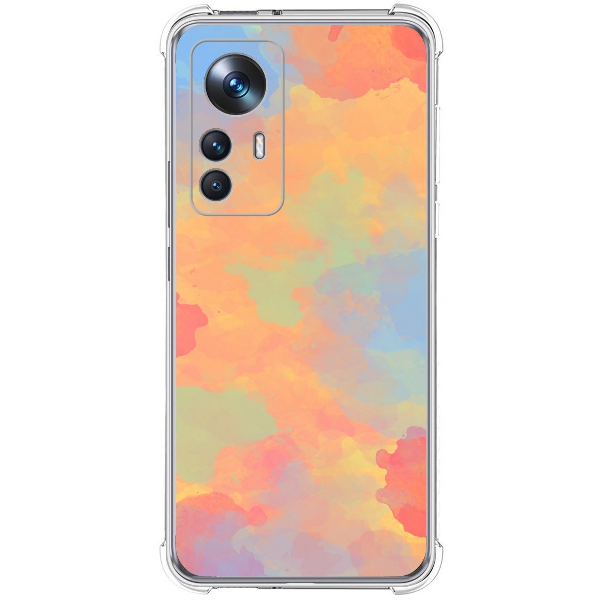 Funda Silicona Antigolpes para Xiaomi 12T / 12T Pro 5G diseño Acuarela 08 Dibujos