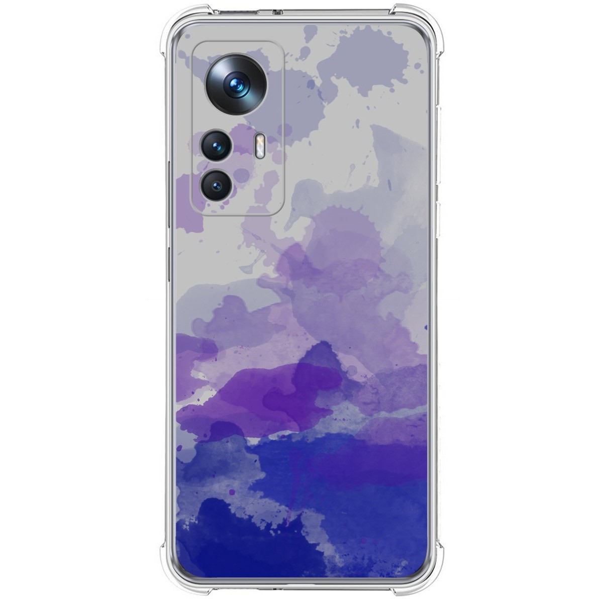 Funda Silicona Antigolpes para Xiaomi 12T / 12T Pro 5G diseño Acuarela 09 Dibujos