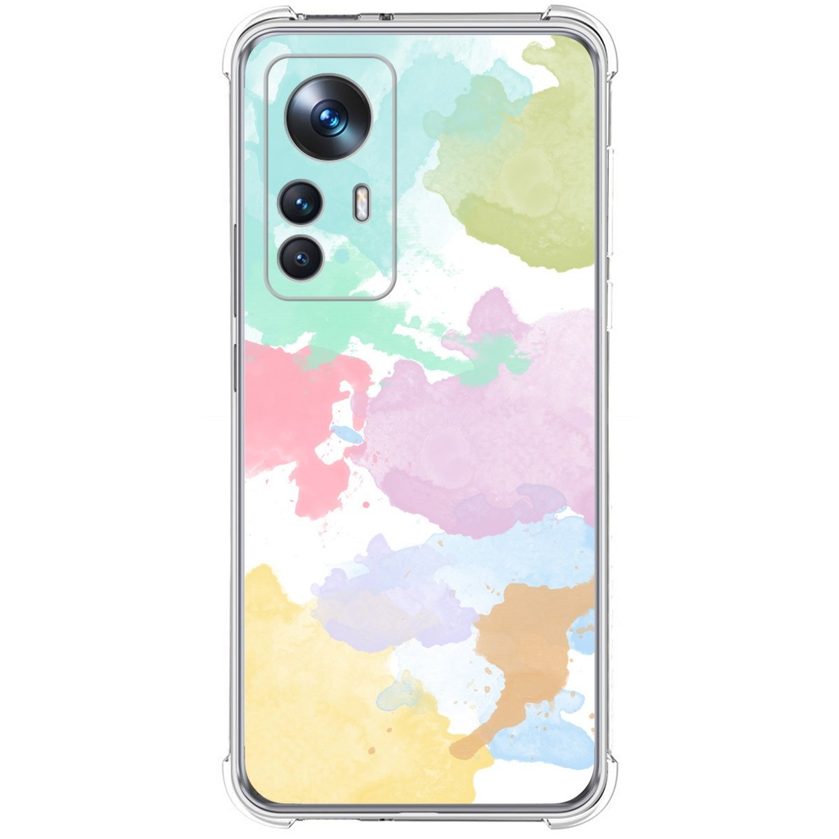 Funda Silicona Antigolpes para Xiaomi 12T / 12T Pro 5G diseño Acuarela 11 Dibujos