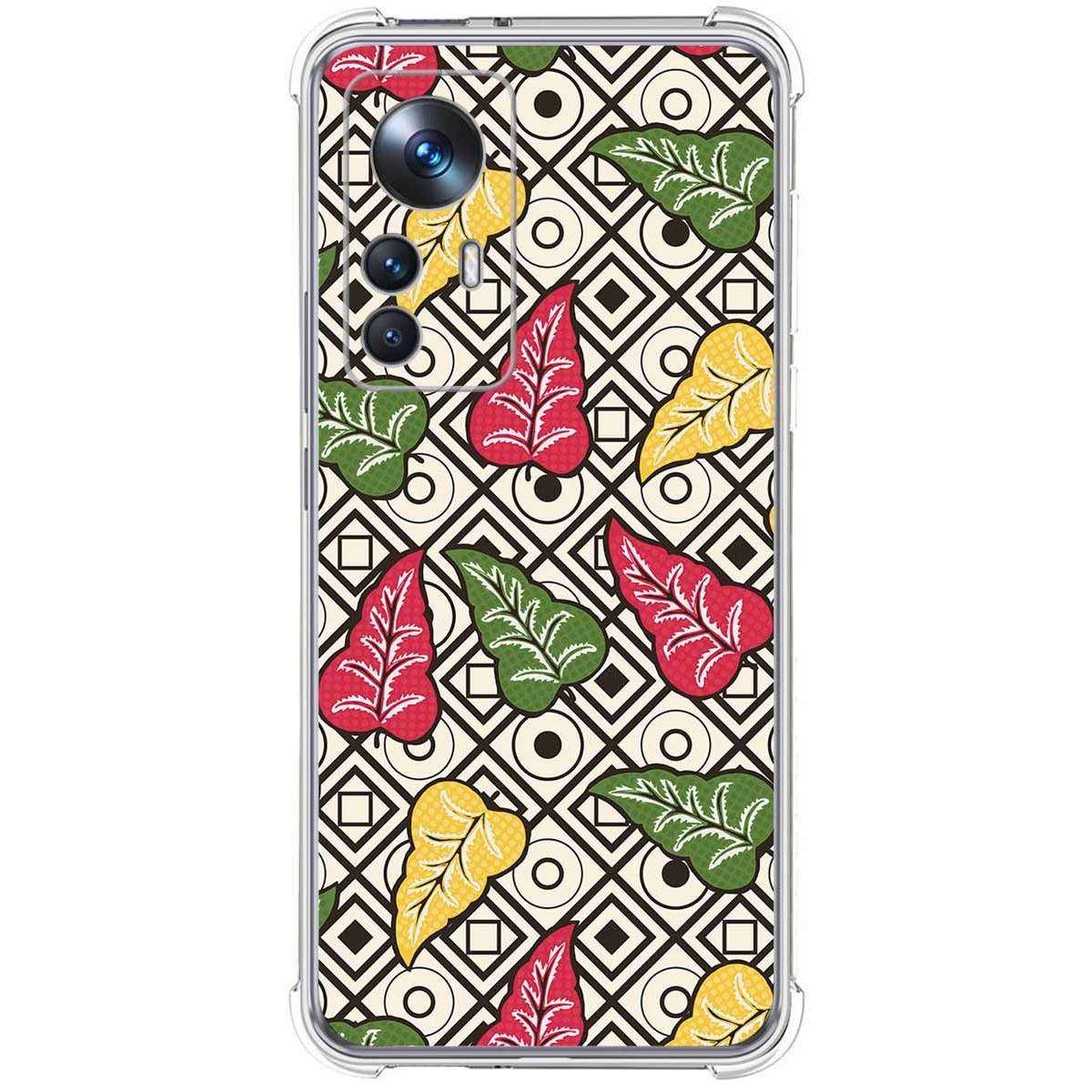 Funda Silicona Antigolpes para Xiaomi 12T / 12T Pro 5G diseño Flores 11 Dibujos