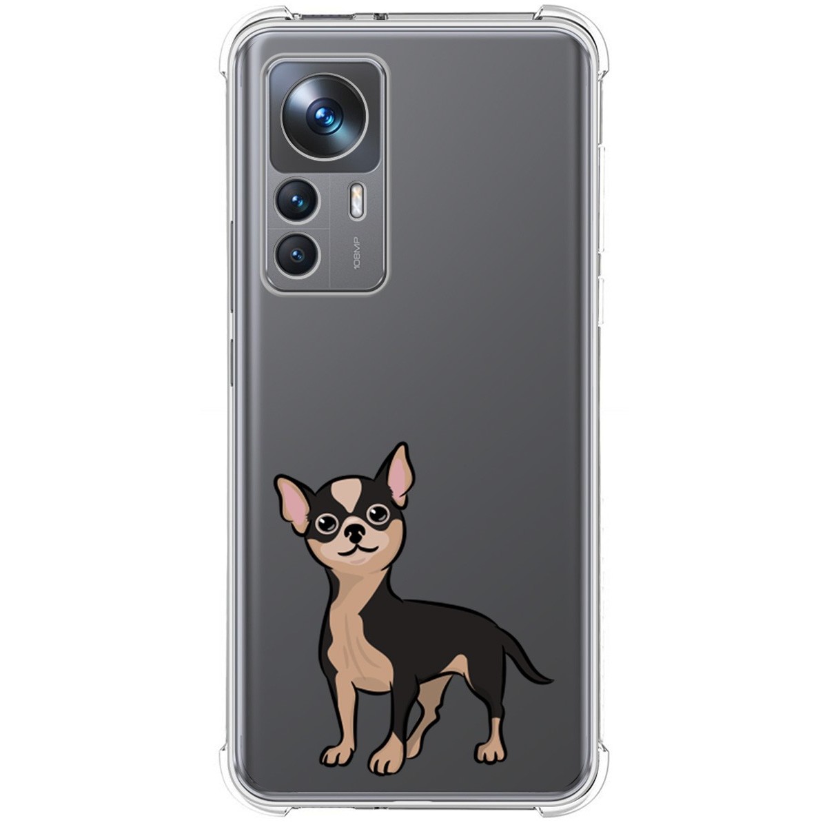 Funda Silicona Antigolpes para Xiaomi 12T / 12T Pro 5G diseño Perros 05 Dibujos