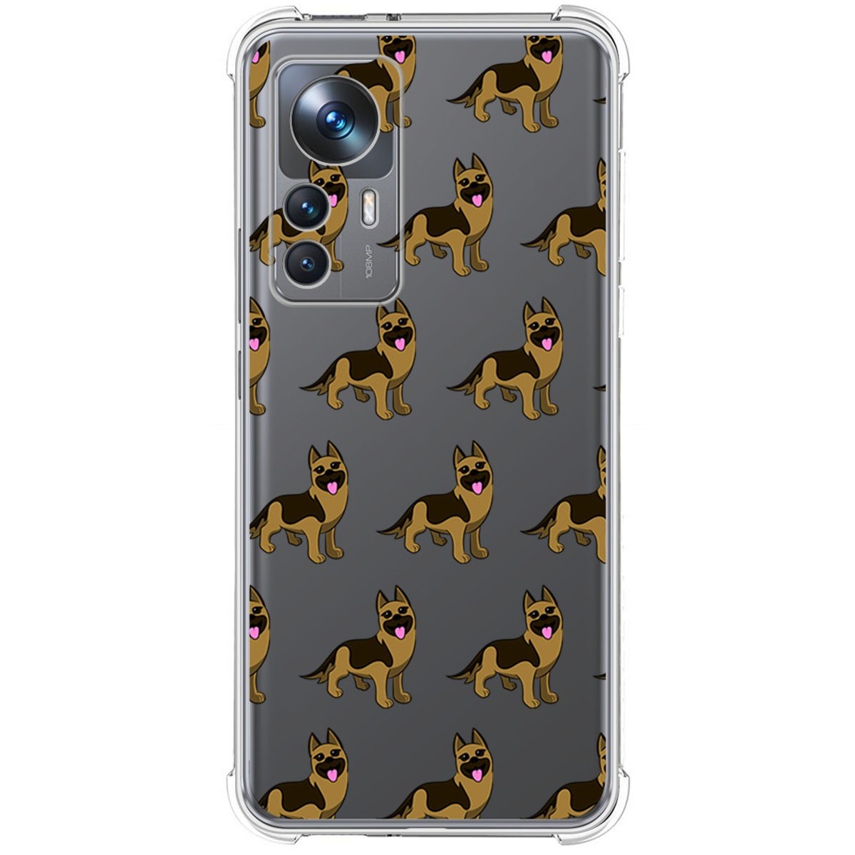 Funda Silicona Antigolpes para Xiaomi 12T / 12T Pro 5G diseño Perros 09 Dibujos