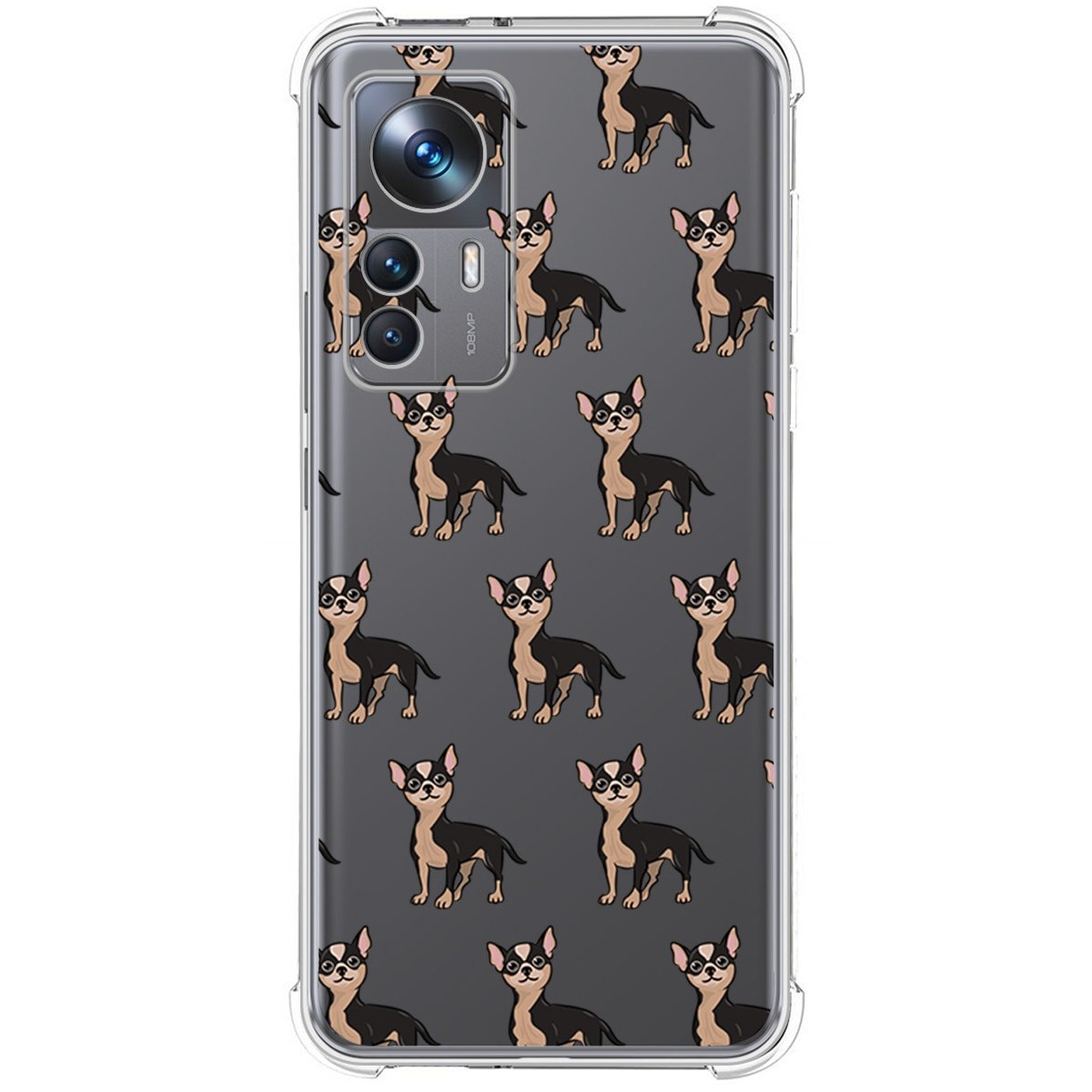 Funda Silicona Antigolpes para Xiaomi 12T / 12T Pro 5G diseño Perros 11 Dibujos