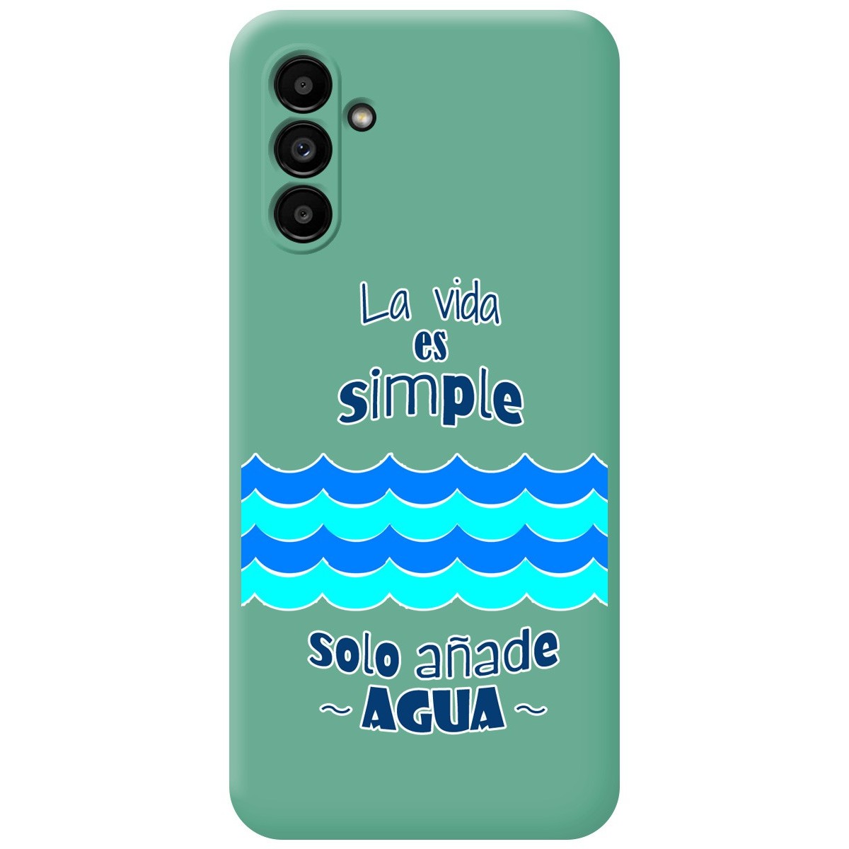 Funda Silicona Con Agua Para iPhone 6