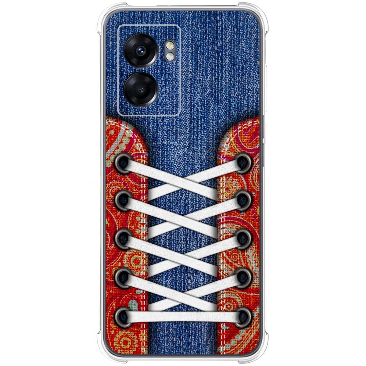 Funda Silicona Antigolpes para Realme Narzo 50 5G diseño Zapatillas 11 Dibujos