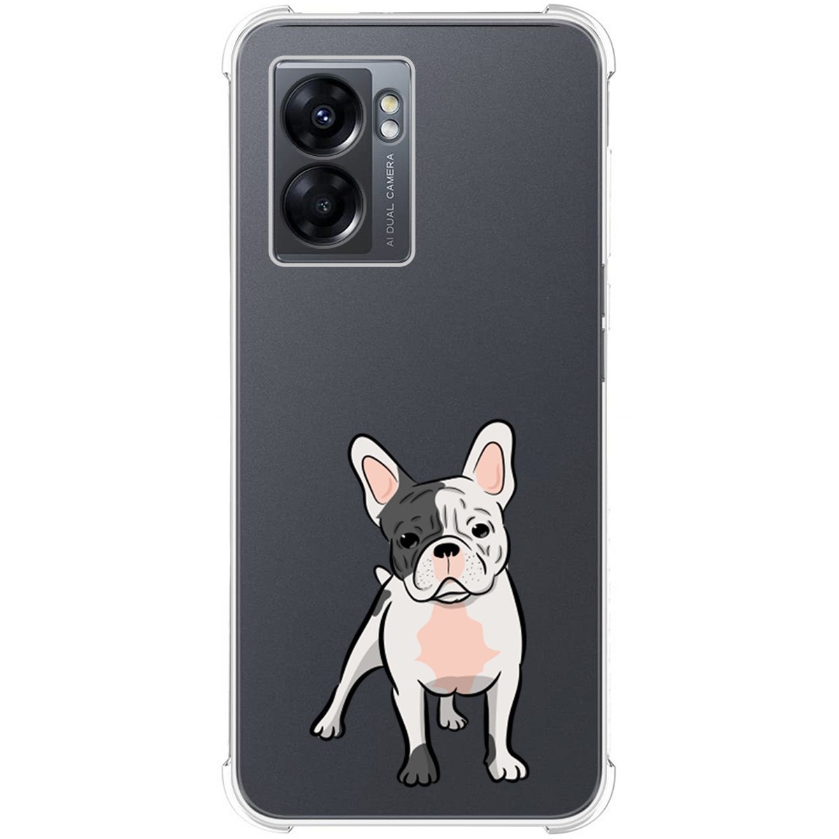 Funda Silicona Antigolpes para Realme Narzo 50 5G diseño Perros 06 Dibujos