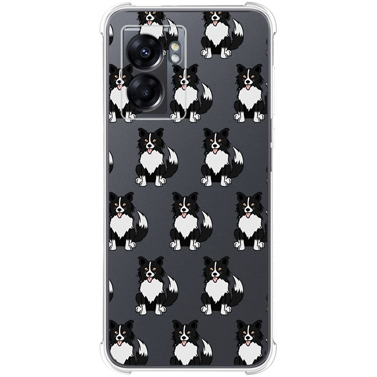 Funda Silicona Antigolpes para Realme Narzo 50 5G diseño Perros 07 Dibujos