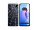 Funda Silicona Transparente para Oppo Reno 8 5G diseño Araña Dibujos