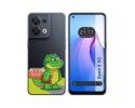 Funda Silicona Transparente para Oppo Reno 8 5G diseño Coco Dibujos