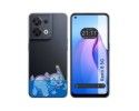 Funda Silicona Transparente para Oppo Reno 8 5G diseño Hipo Dibujos