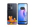 Funda Silicona Transparente para Oppo Reno 8 5G diseño Leopardo Dibujos