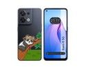 Funda Silicona Transparente para Oppo Reno 8 5G diseño Panda Dibujos