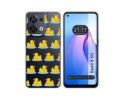 Funda Silicona Transparente para Oppo Reno 8 5G diseño Pato Dibujos