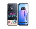 Funda Silicona Transparente para Oppo Reno 8 5G diseño Summer Dibujos