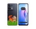 Funda Silicona Transparente para Oppo Reno 8 5G diseño Tigre Dibujos