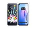 Funda Silicona Transparente para Oppo Reno 8 5G diseño Unicornio Dibujos