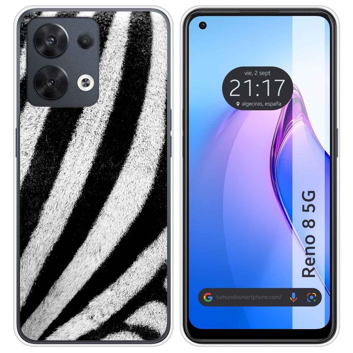 Funda Silicona para Oppo Reno 8 5G diseño Animal 02 Dibujos