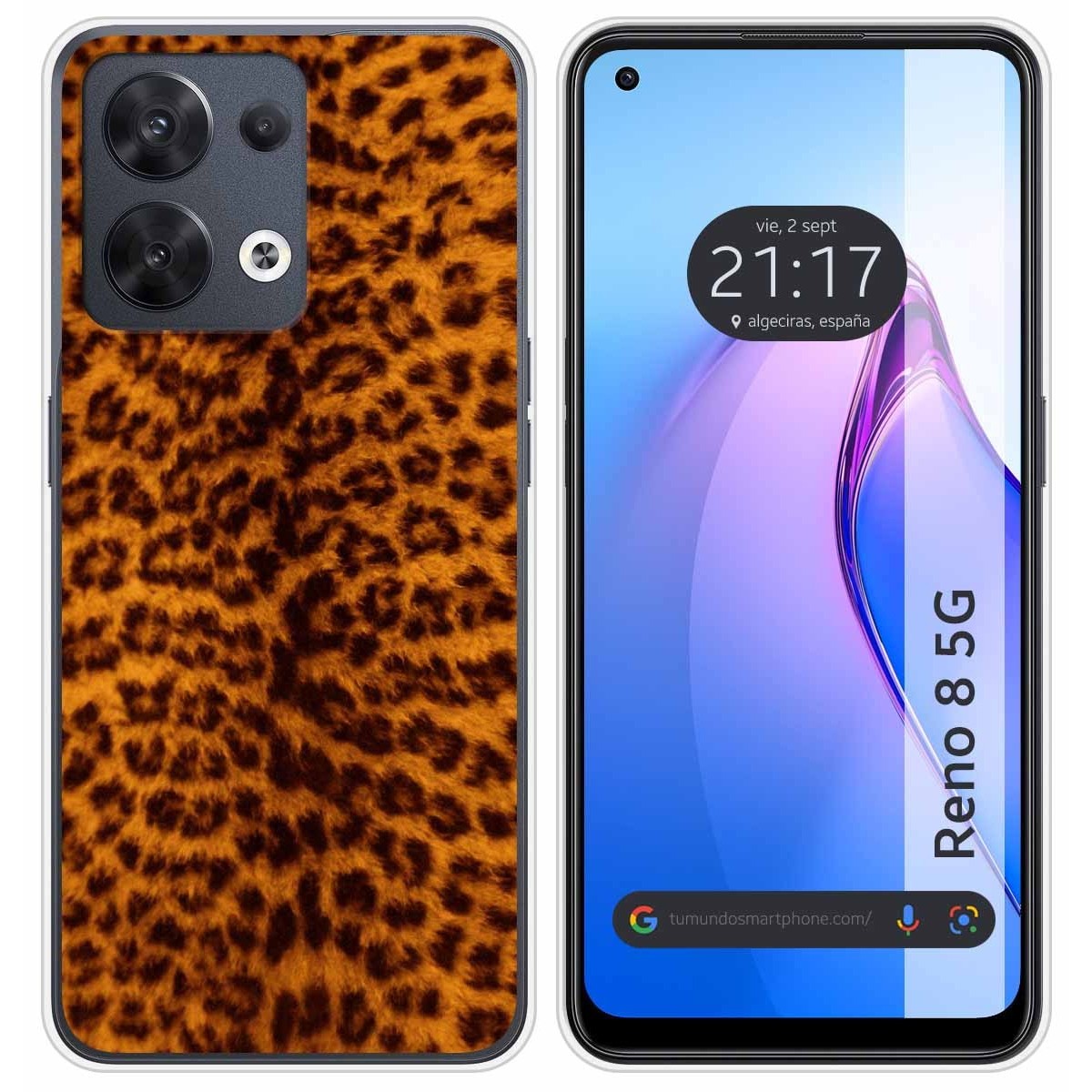 Funda Silicona para Oppo Reno 8 5G diseño Animal 03 Dibujos