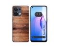 Funda Silicona para Oppo Reno 8 5G diseño Madera 02 Dibujos